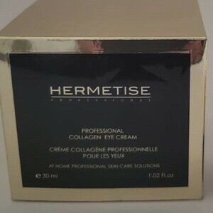 HERMETISE PROFESSIONAL EYE CREAM-REDUCES PUFFINESS-1.02 fl oz / 30 ml-NEW-SEALED